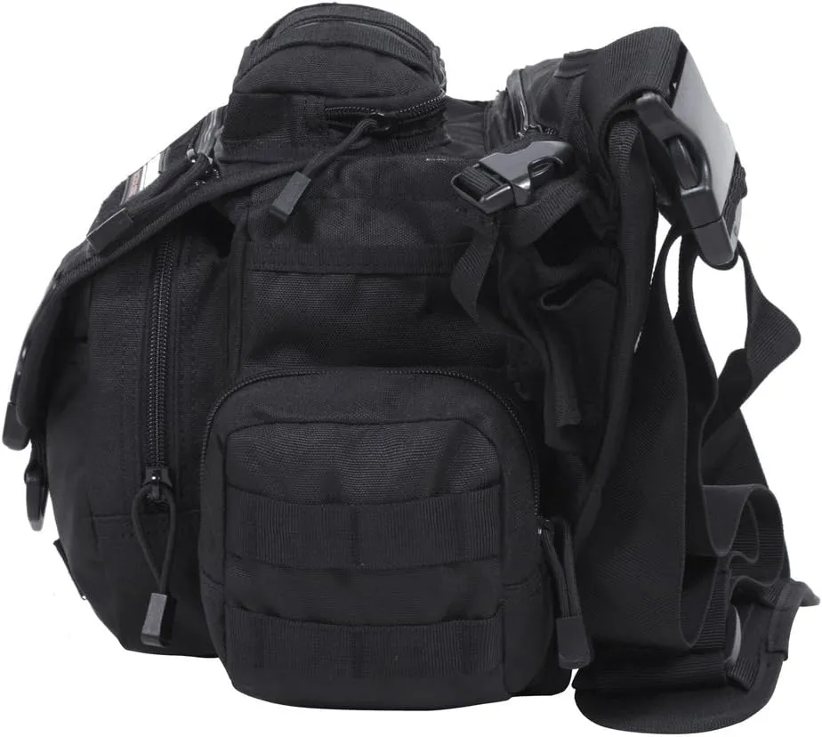 Seibertron Tactical Sling Pack EDC Travel Compact Messenger Molle Bag