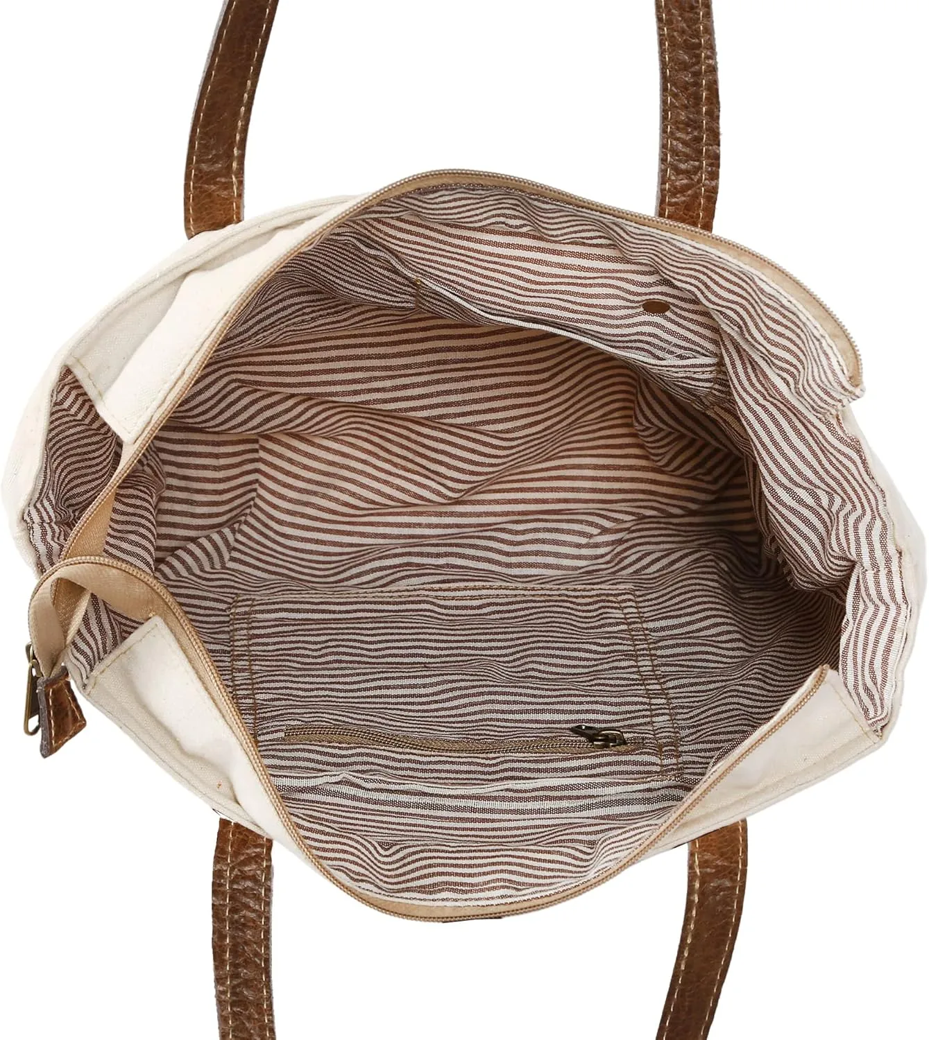 SEL de MER Upcycled Large Canvas shoulder Bag for women canvas tote boho handbag by KPL