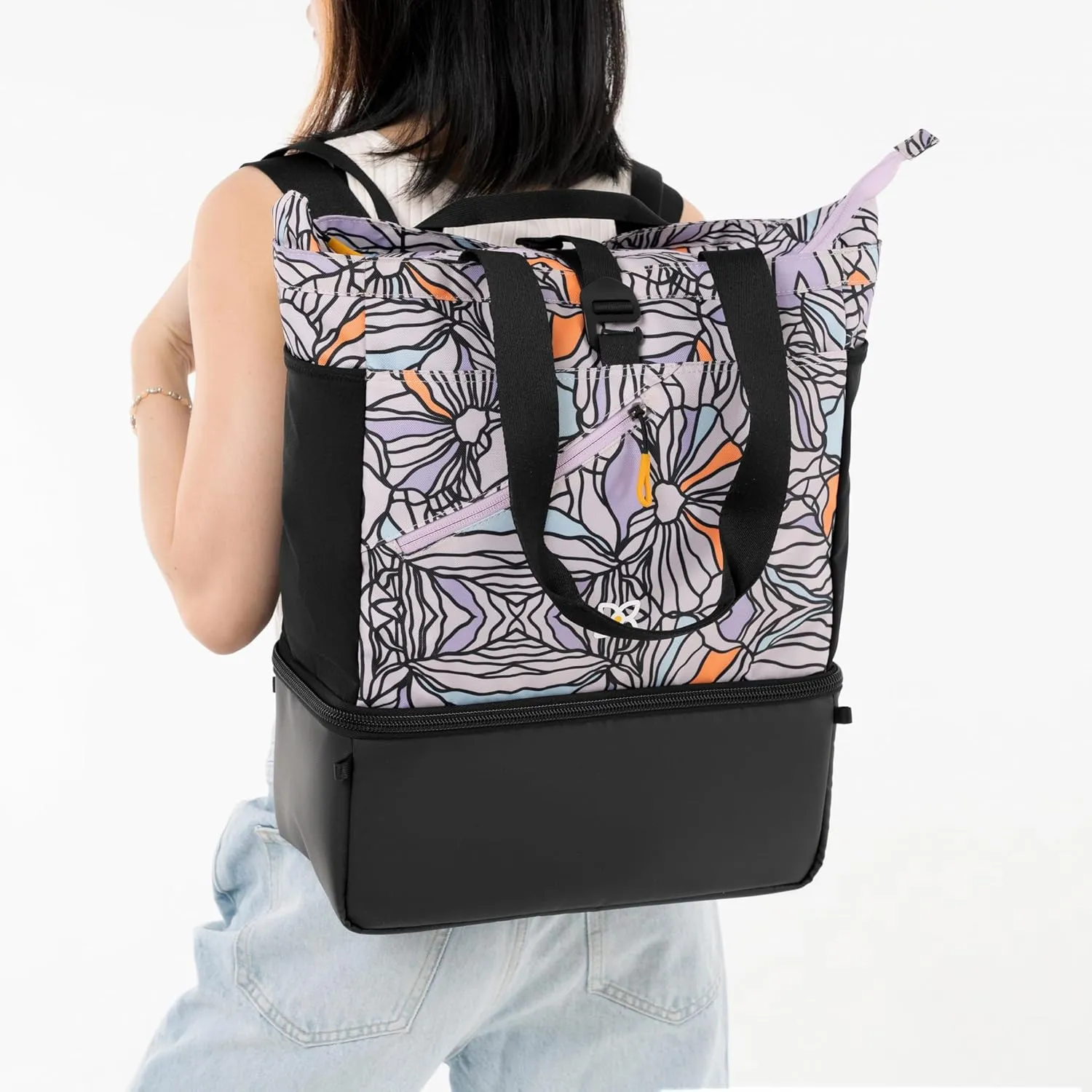 Sherpani Terra, Womens Convertible Cooler Backpack Tote Bag, Accessories with Portable Insulated Compartment