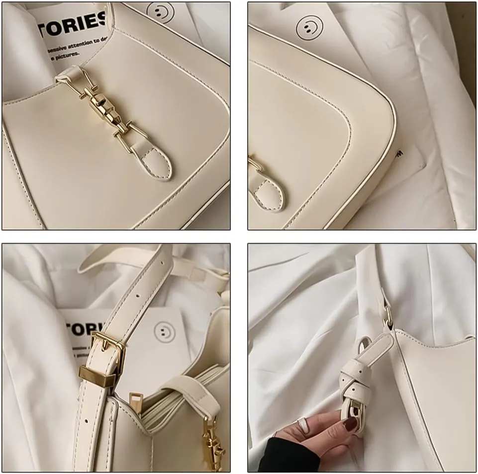 Shoulder Bag Purse for Women, Handbag Crossbody Bag Underarm PU Leather Wallet Tote