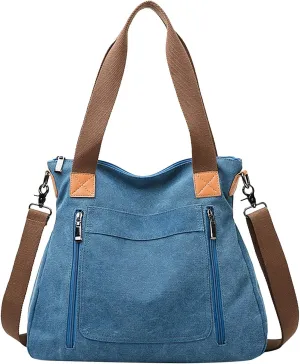 Shoulder Bags for Women Women's Korean Casual Fashion One Shoulder Crossbody Large Capacity Portable Cloth Bag