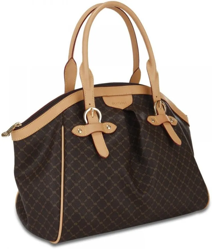 Signature Ruched Satchel