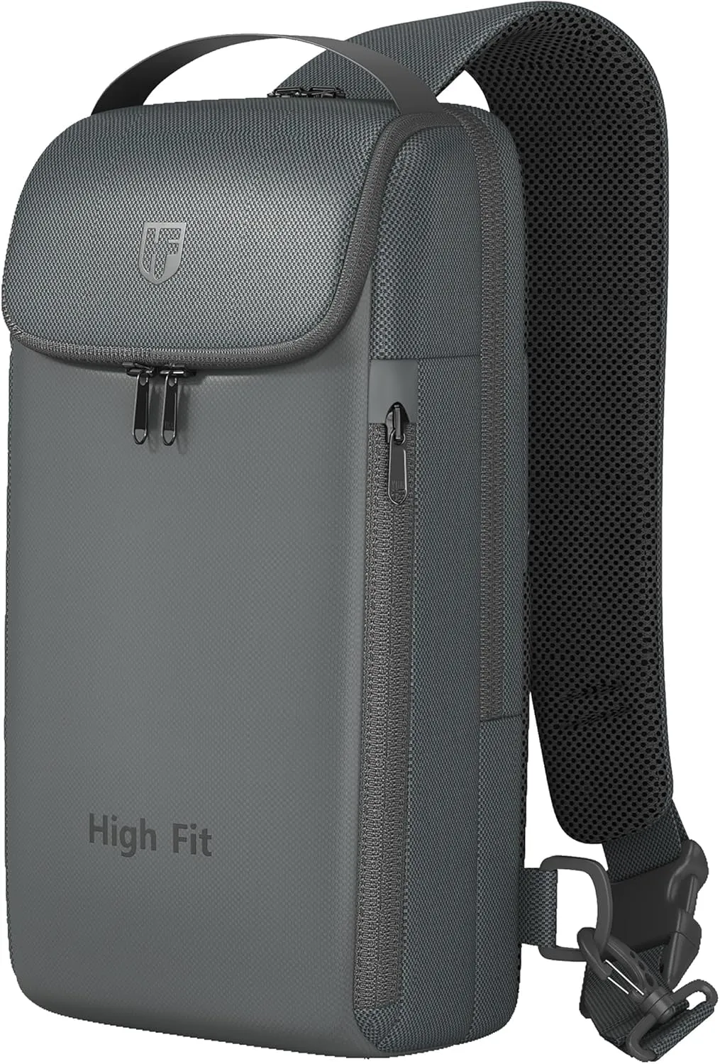 Sling Bag Crossbody Backpack Compact EDC Daypack for Men Minimalist Chest Shoulder bag 11 inch iPad Pro M4/ iPad Air M2