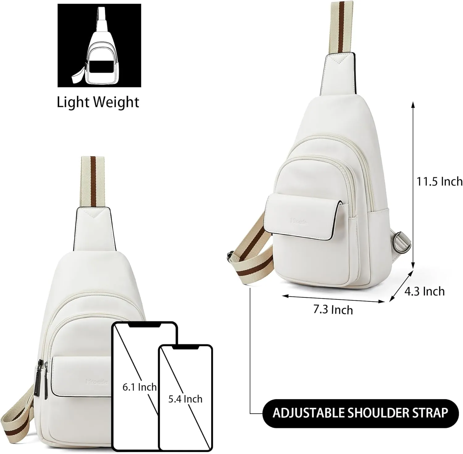 Sling Bag Crossbody Bags for Women Cross Body Fanny Packs Chest Sling Purses for Travel Shopping Leisure Sport