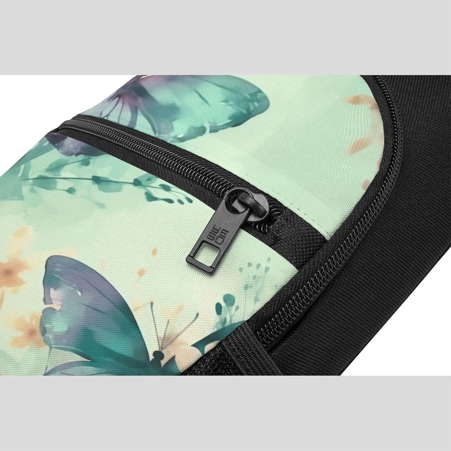 Sling bag for Women Men Trendy Sling Bakpack Casual Chest Bag Blue and Purple Fanny Pack for Travel Hiking