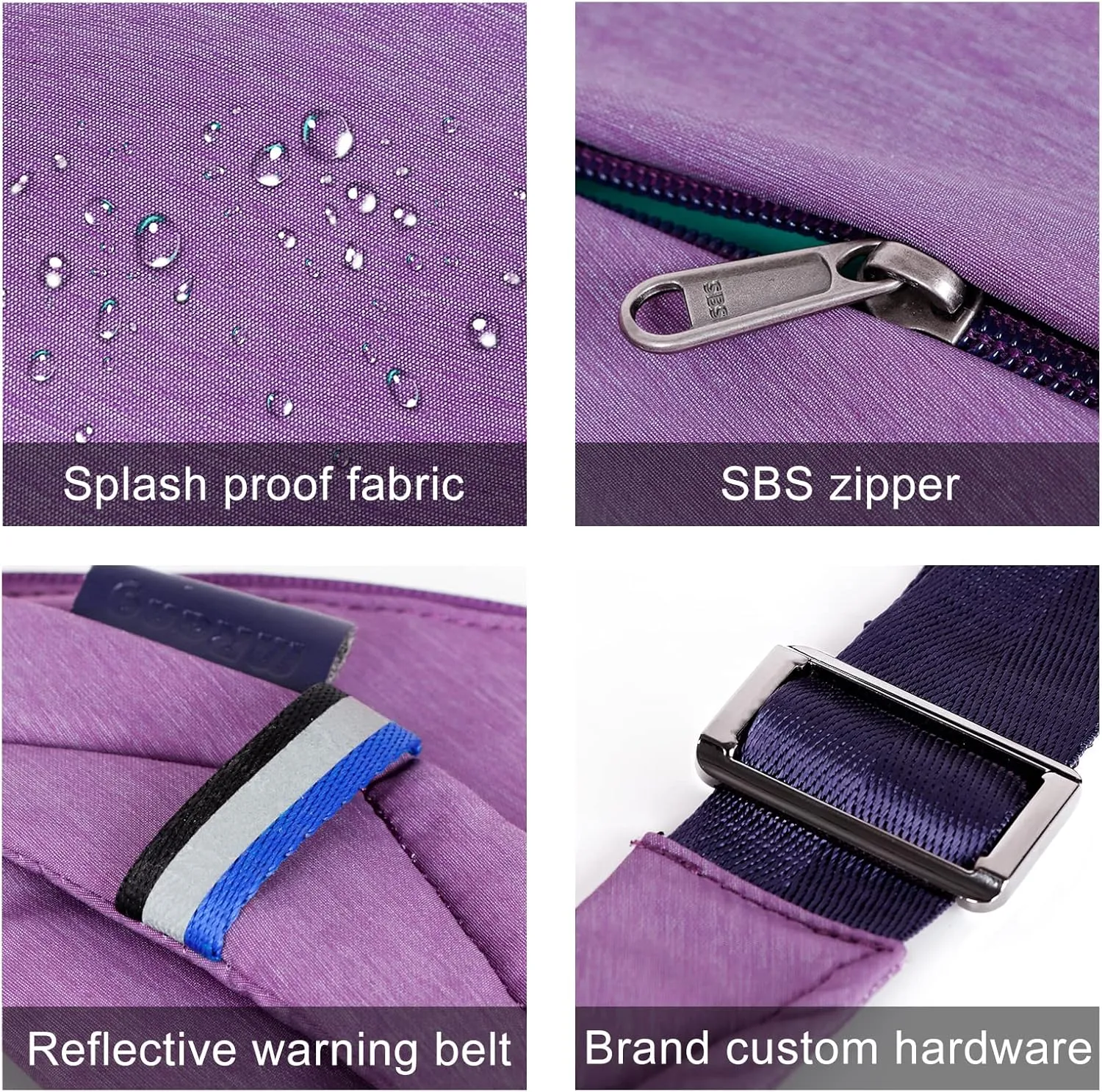 Sling Crossbody Bags Trendy Travel Anti Theft Safe Purse Bags for Women Men Waterproof