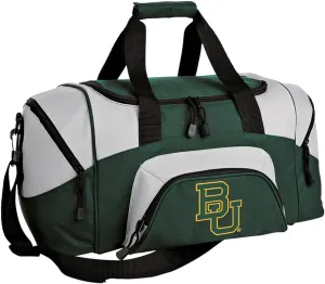 SMALL Baylor Duffle Bag Baylor University Gym Bag or BU Bears Travel Carryon