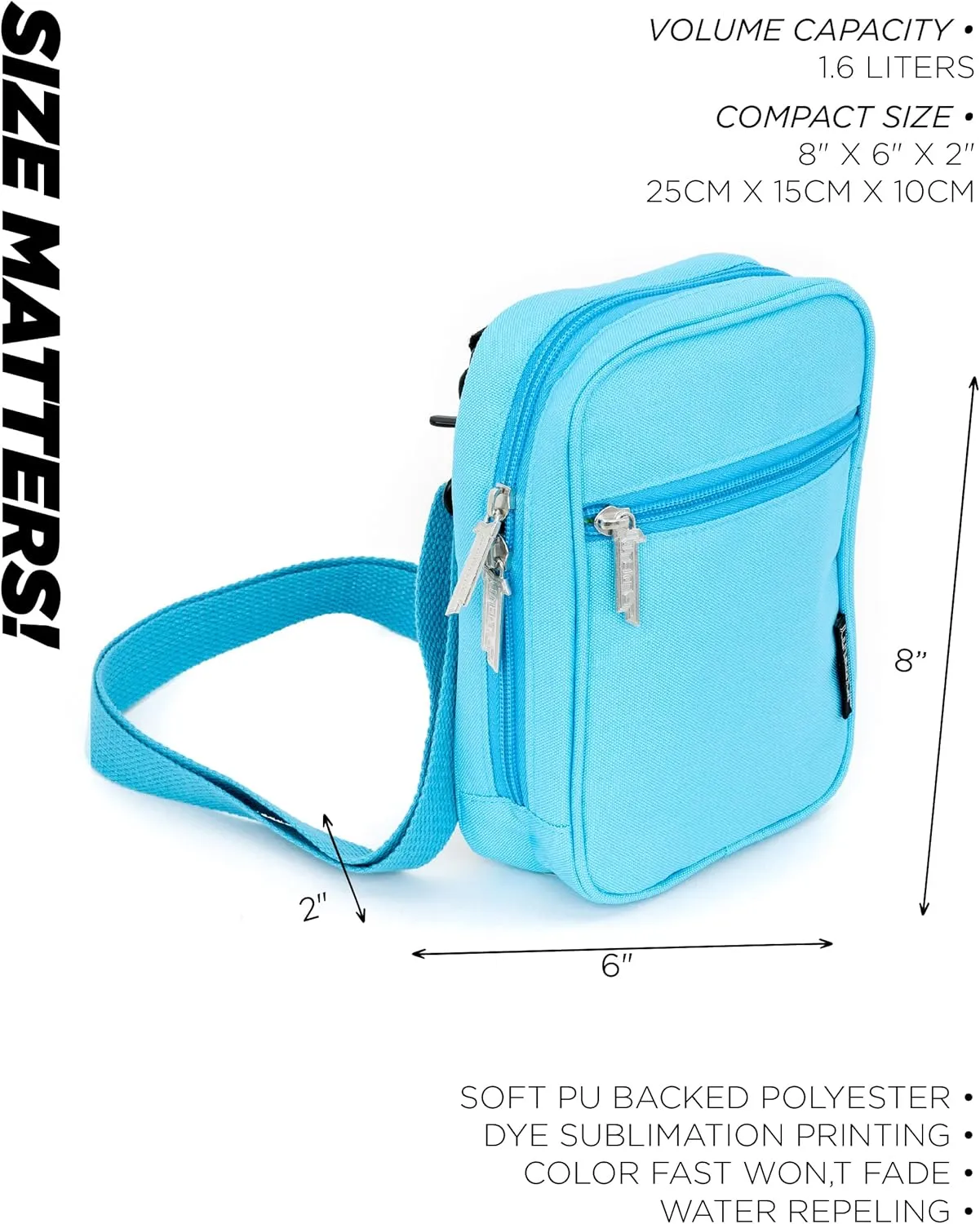 Small Crossbody Bag for Men & Women - Over the Shoulder Bag Sling Checkered Crossbody Bags Festival Concert Bag