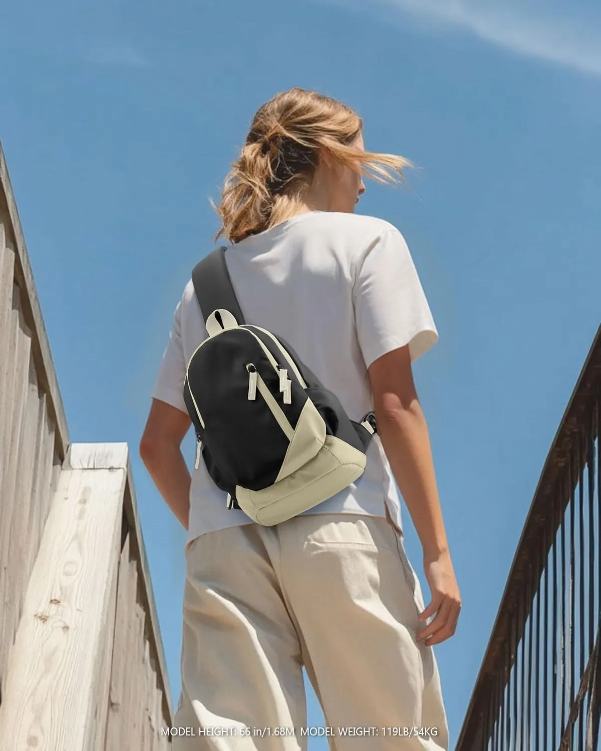 Small Crossbody Sling Bags for Women Men, Sling Bag for Men, Women Cross Body Bag, Sling Backpack Travel Bag Travel Purse