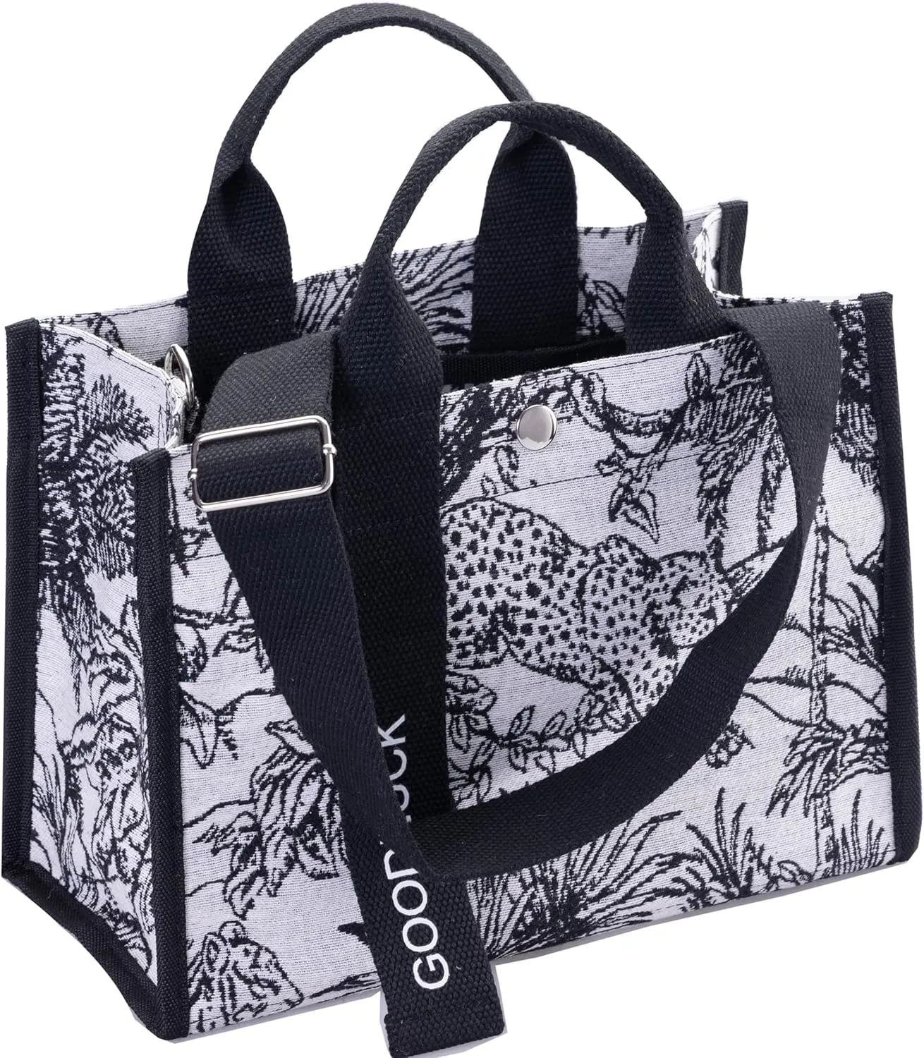 Small Cute Canvas Tote Bag for Women,Crossbody Purse Everyday Satchel Shoulder Work Bags Handbags for Gift Beach Book