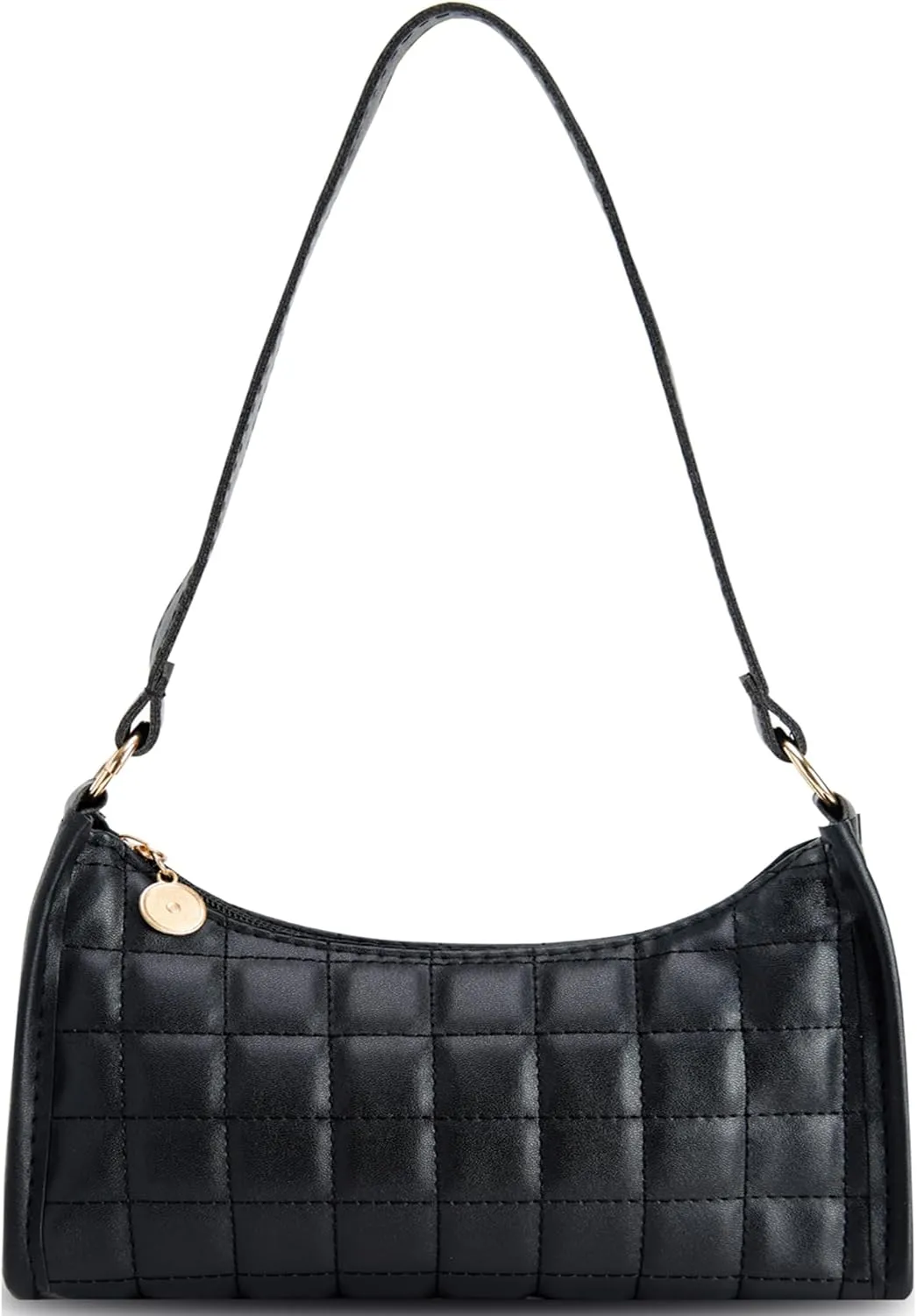 Small Shoulder Bag for Women Purses Quilt Pattern Clutch Purse Vegan Leather Little Purse Cute Mini Handbag Tote Purse