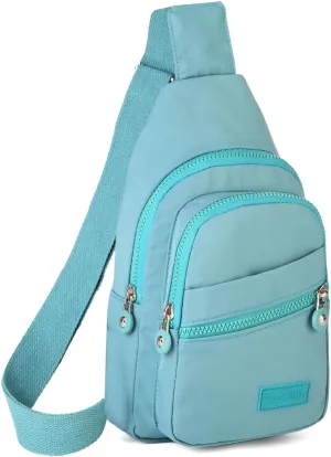 Small Sling Bag for Women, Sling Backpack Daypack Fanny Pack Crossbody Bags for Hiking Travel Sports Running