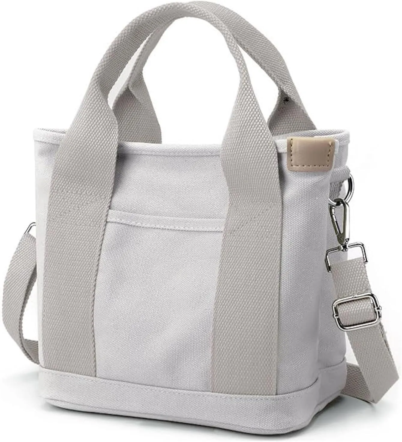 Small Tote Bag with Zipper Tote Bag for Women Canvas Crossbody Bag Shoulder Bag Satchel Hobo Bag Messenger Bag 2025