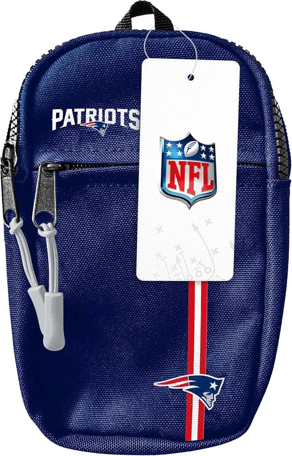 SOAR Unisex Crossbody Tech Adjustable Strap Travel Backpack Officially Licensed NFL, Mini Sling Bag