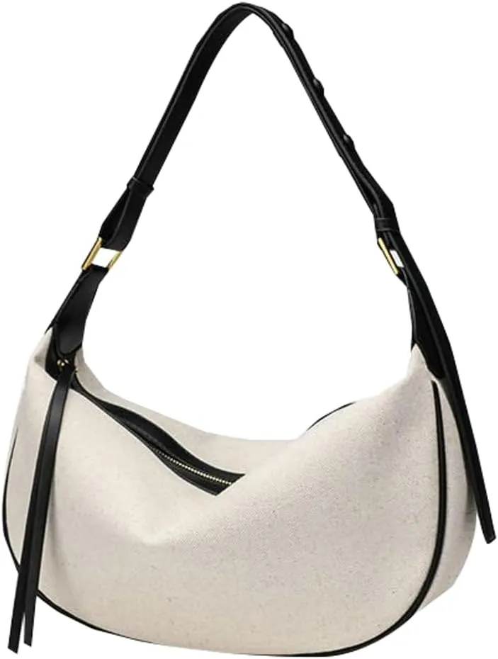 Soft Vegan Leather Shoulder Bag for Women Large Dumpling Tote Purse Ladies Crossbody Satchel Fashion Designer Handbag