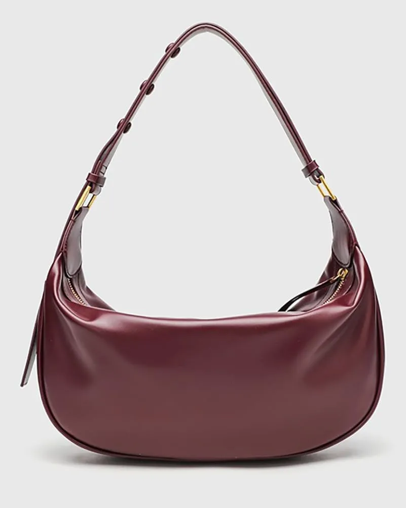 Soft Vegan Leather Shoulder Bag for Women Large Dumpling Tote Purse Ladies Crossbody Satchel Fashion Designer Handbag