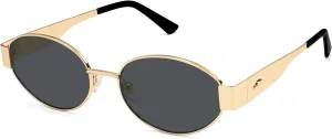 SOJOS Retro Oval Sunglasses for Women Trendy Classic Shades UV400 Protection SJ1217