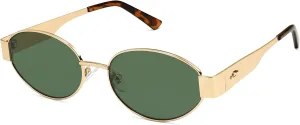 SOJOS Retro Oval Sunglasses for Women Trendy Classic Shades UV400 Protection SJ1217