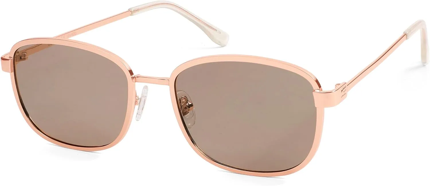 SOJOS Retro Rectangle Polarized Sunglasses Women Men Vintage 90s Style Rectangular Frame Womens Mens Sun Glasses SJ1225