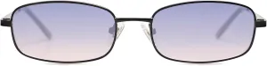 SOJOS Small Y2k Narrow Rectangle Sunglasses Womens Mens Retro 80s 90s Skinny Sunnies SJ1187
