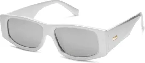 SOJOS Trendy Y2K Rectangle Polarized Sunglasses for Women Men Fashion Designer Rave Sunglasses SJ2228