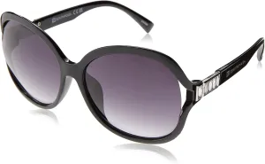Southpole Women's 1072sp Retro Rhinestone Uv400 Protective Vented Oval Sunglasses. Cool Gifts for Her, 60 Mm