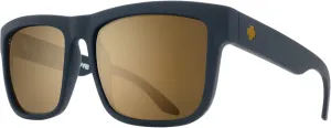 SPY Discord Rectangular Sunglasses for Men   BUNDLE with Designer iWear Eyewear Kit