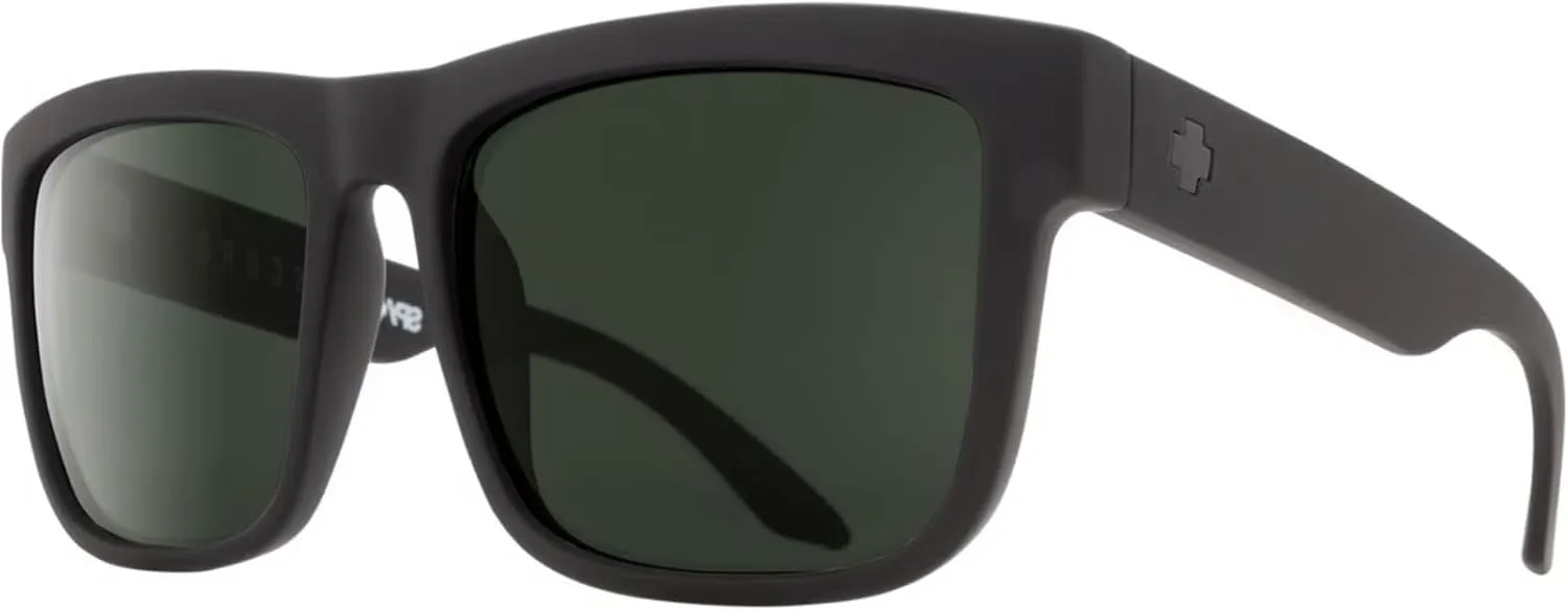 SPY Discord Rectangular Sunglasses for Men   BUNDLE with Designer iWear Eyewear Kit