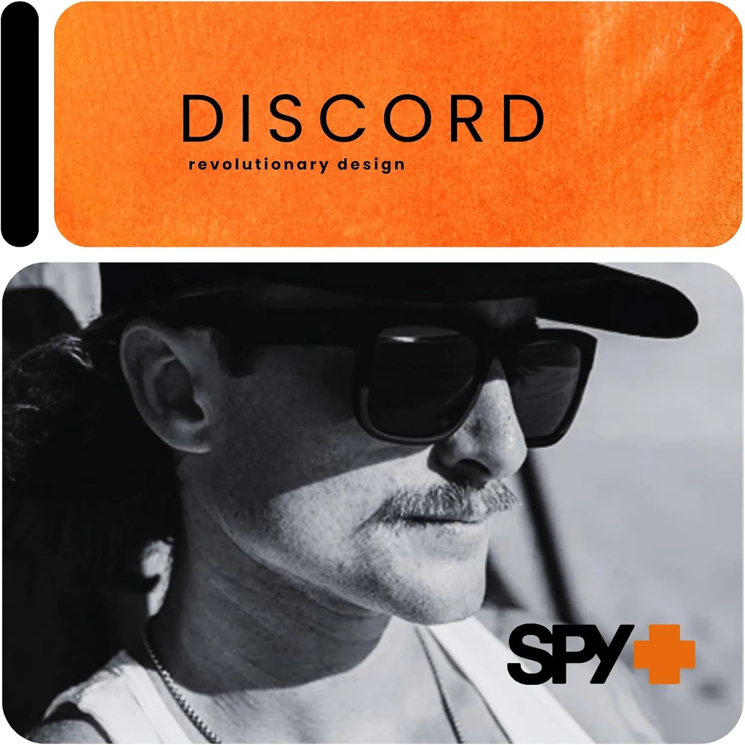 SPY Discord Rectangular Sunglasses for Men   BUNDLE with Designer iWear Eyewear Kit