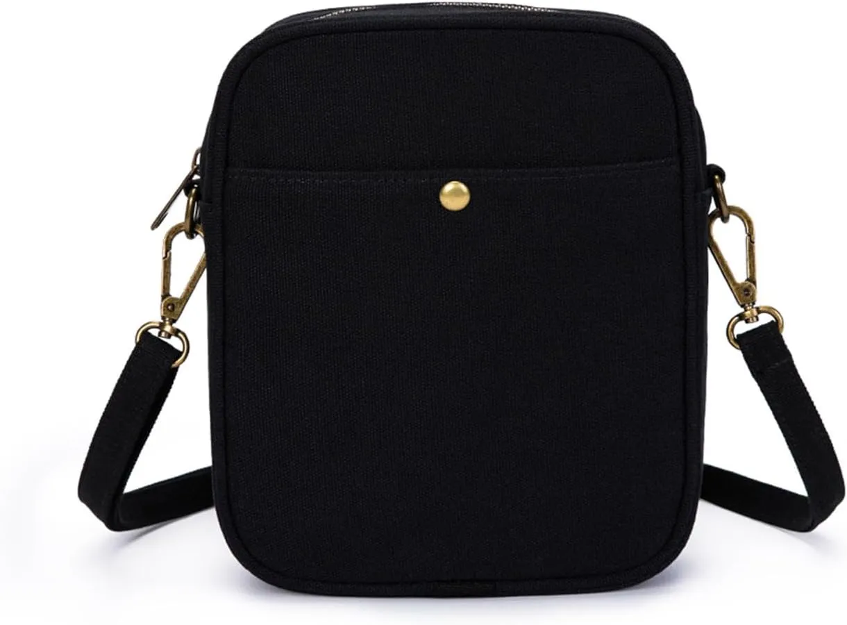 Square Crossbody Bag - Square Satchel Design for Women - Lightweight Cloth - Bag for Everyday Use