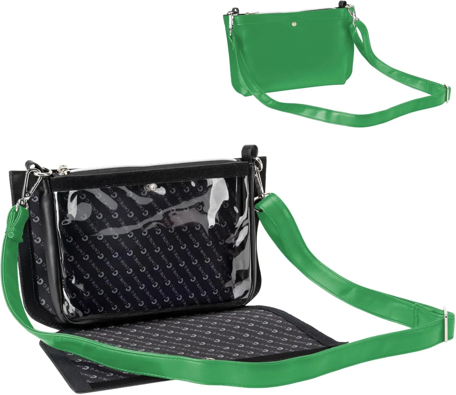 Stadium Bag Full Set - Clear Bag with Removable Outer Wrap, Stadium Approved Clear Bag for Concerts, Sports, Events