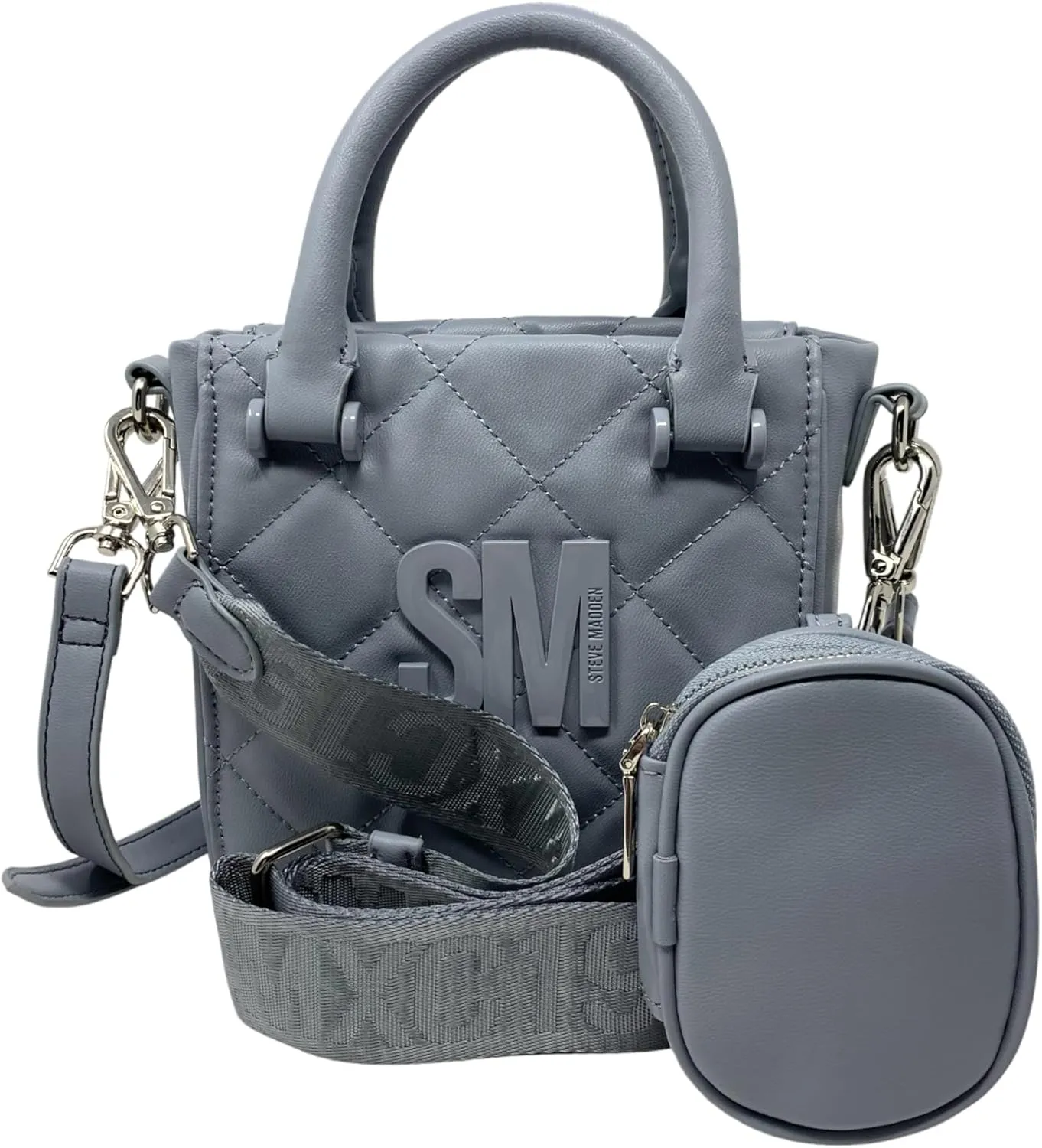 Steve Madden Bbabi Convertible Crossbody Bag (Basalt Grey)