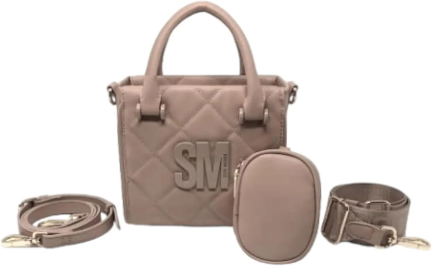 Steve Madden Bbabi Quilted Top Handle Crossbody