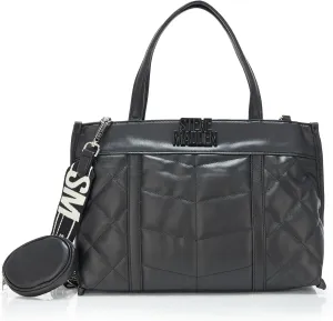Steve Madden Belia Chevron Quilted Satchel