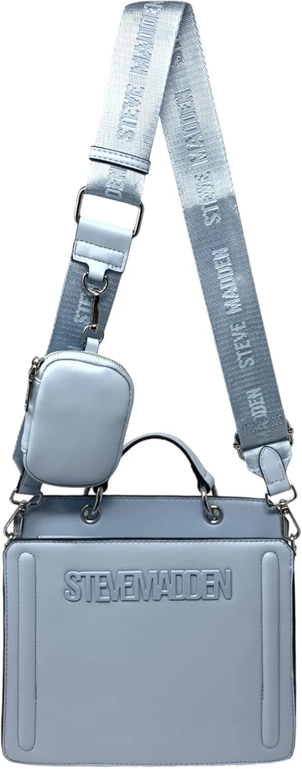 Steve Madden Damen Bevelyn Convertible Crossbody Bag Umhngetasche