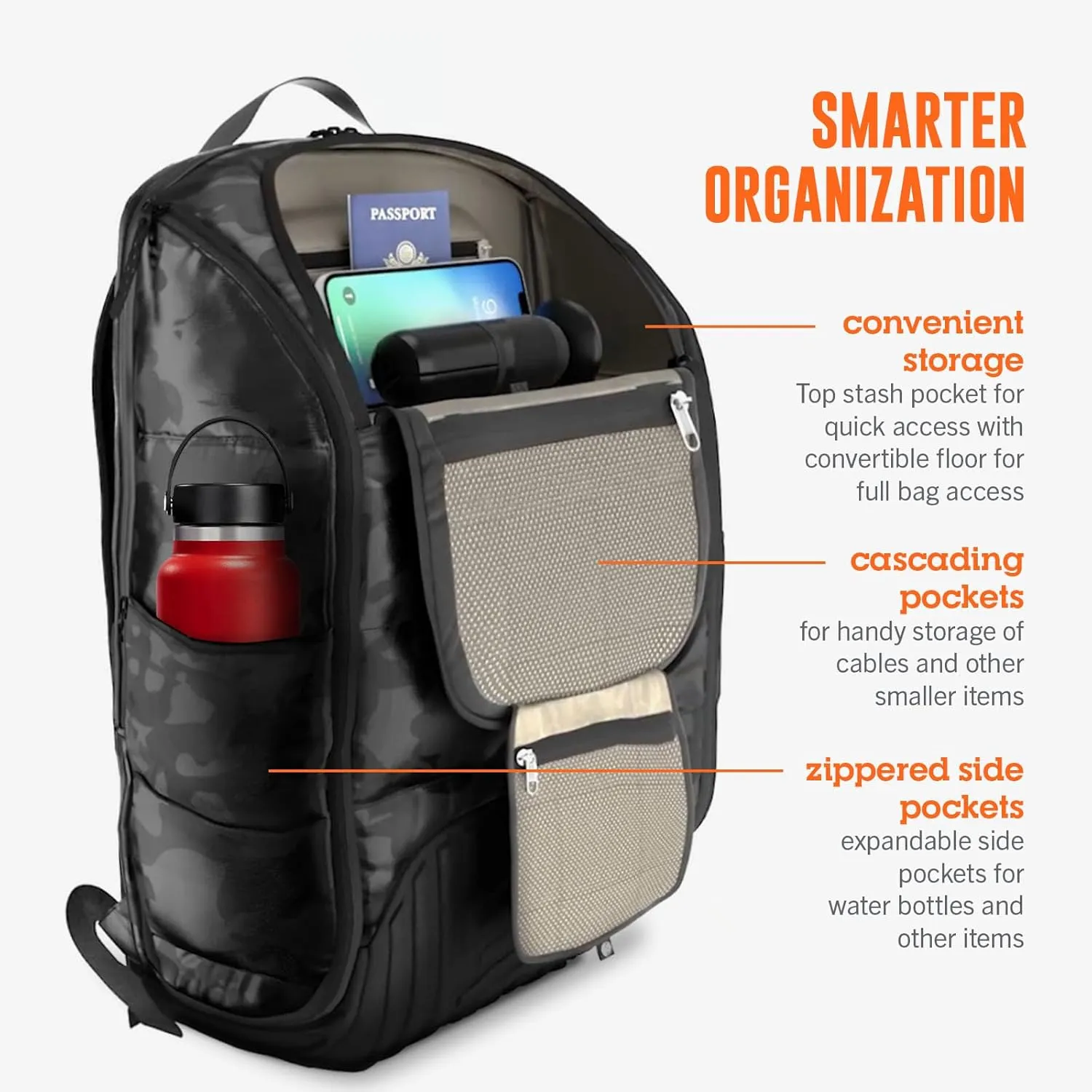 STM Backpack, Grey, 30L