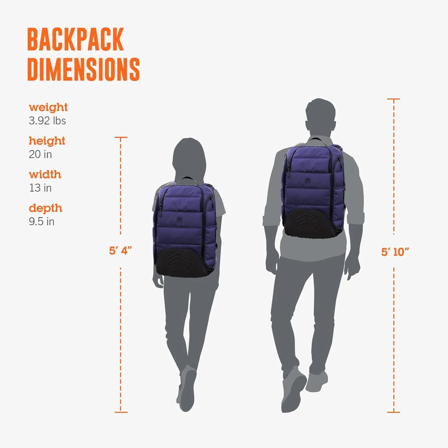 STM Backpack, Grey, 30L