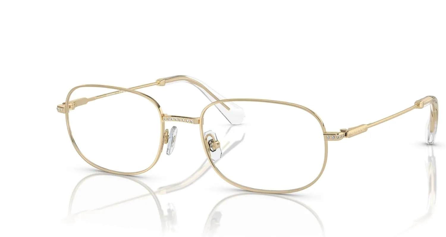 Swarovski Women's Sk1005 Rectangular Prescription Eyewear Frames