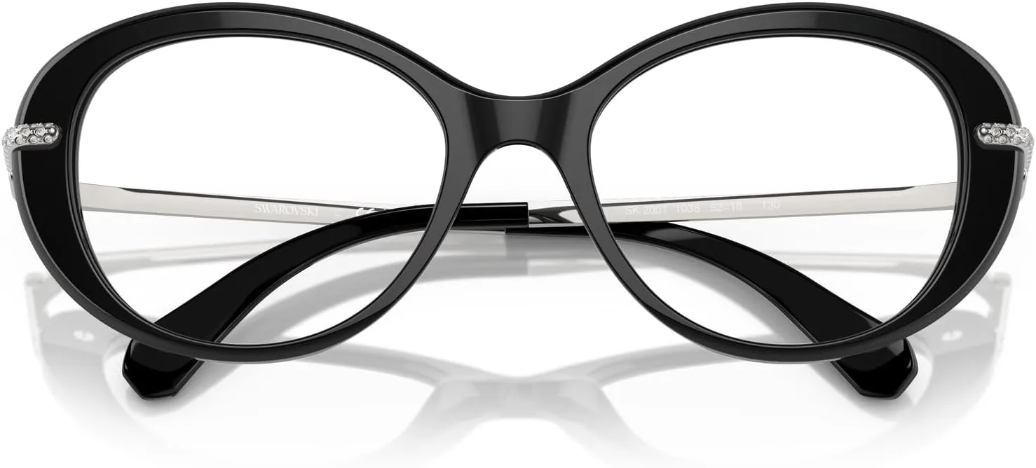 Swarovski Women's Sk2001 Oval Prescription Eyewear Frames