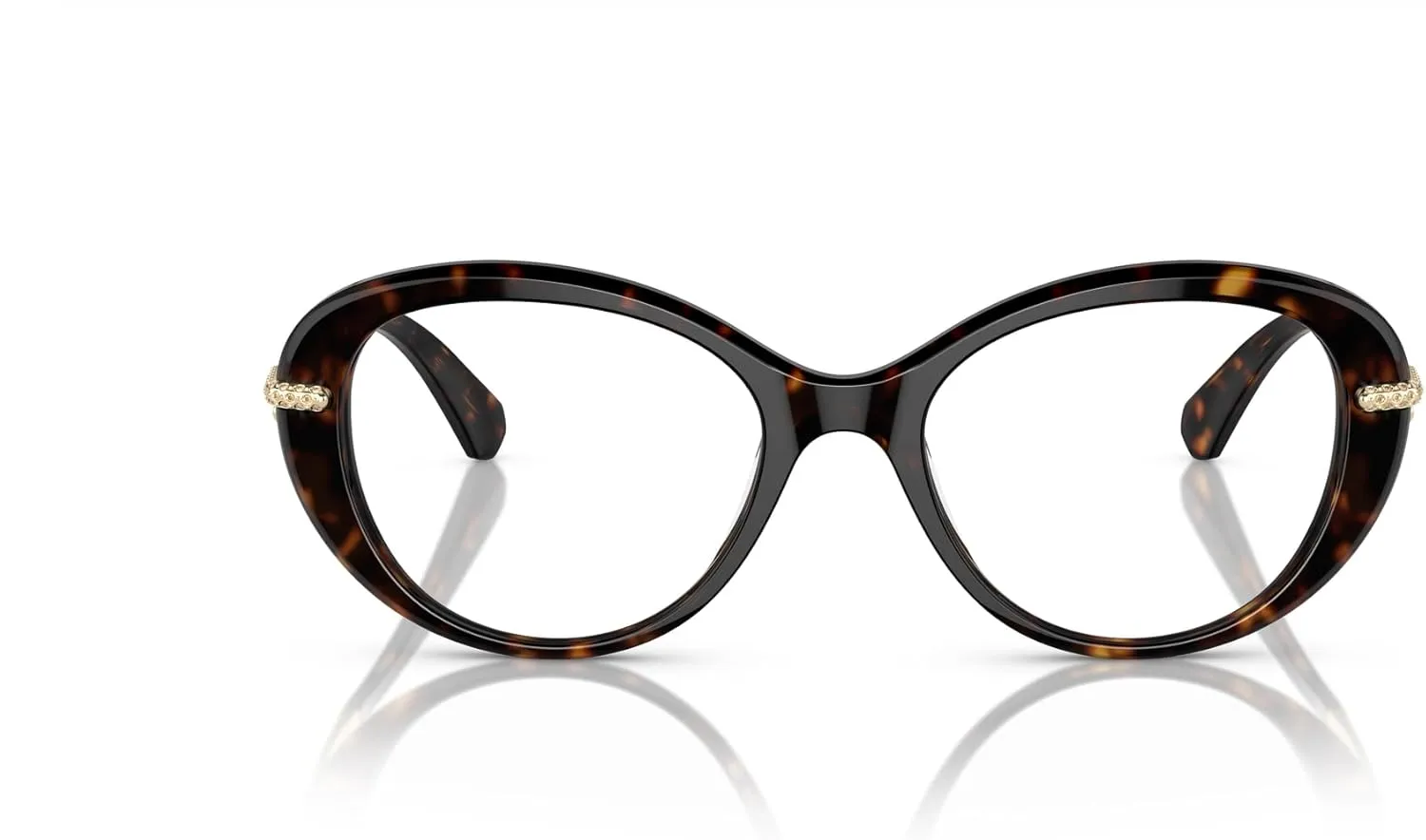 Swarovski Women's Sk2001 Oval Prescription Eyewear Frames