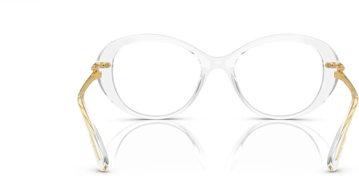 Swarovski Women's Sk2001 Oval Prescription Eyewear Frames