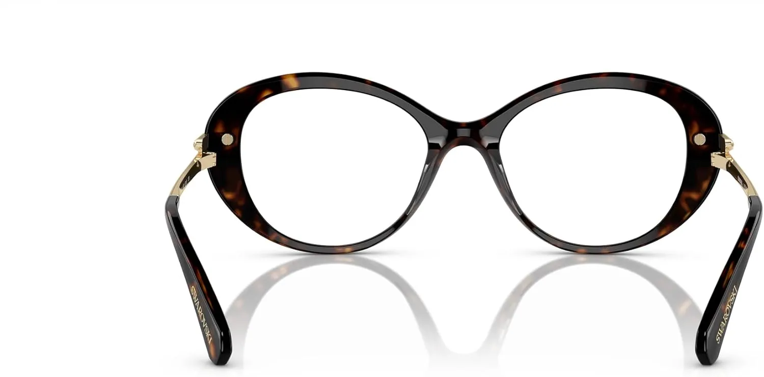 Swarovski Women's Sk2001 Oval Prescription Eyewear Frames