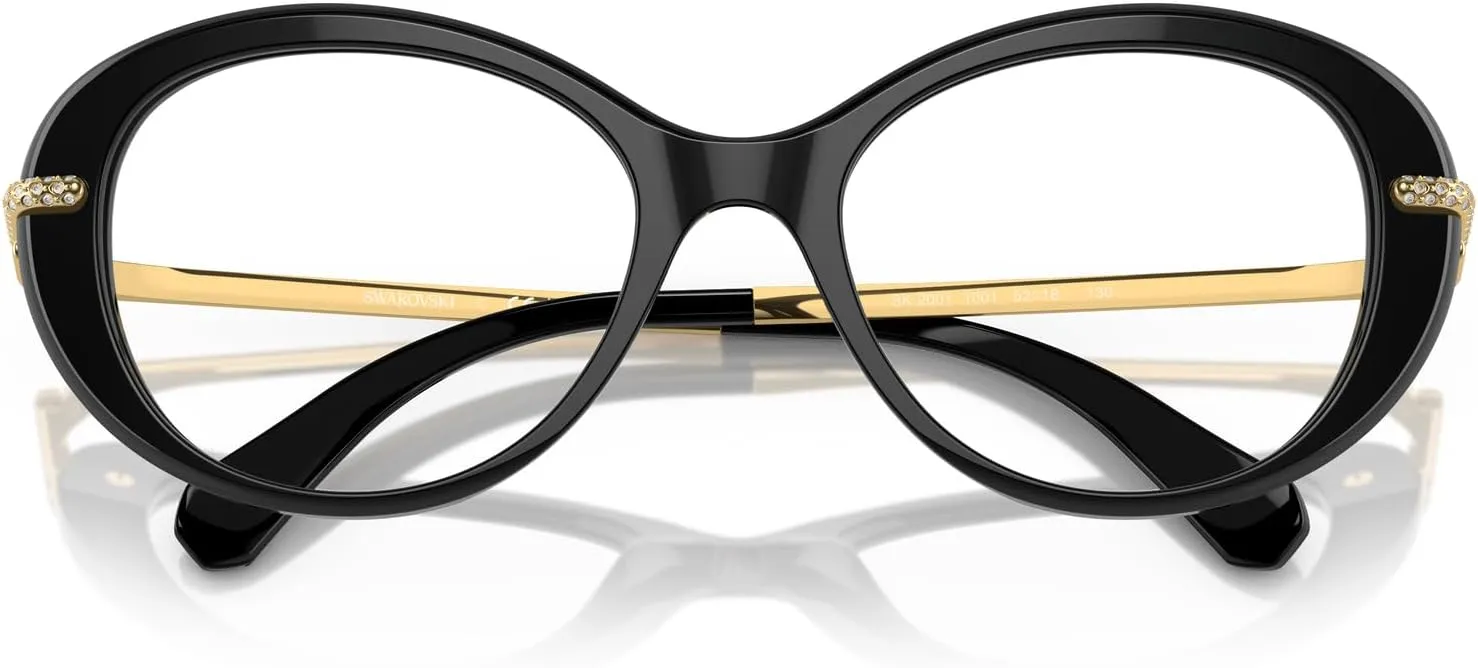 Swarovski Women's Sk2001 Oval Prescription Eyewear Frames