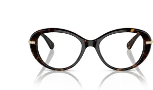 Swarovski Women's Sk2001 Oval Prescription Eyewear Frames