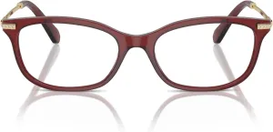 Swarovski Women's Sk2017f Low Bridge Fit Rectangular Prescription Eyewear Frames