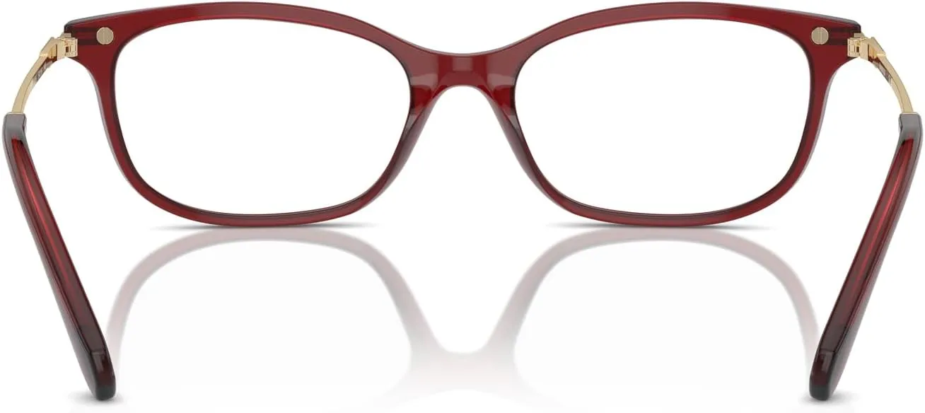 Swarovski Women's Sk2017f Low Bridge Fit Rectangular Prescription Eyewear Frames
