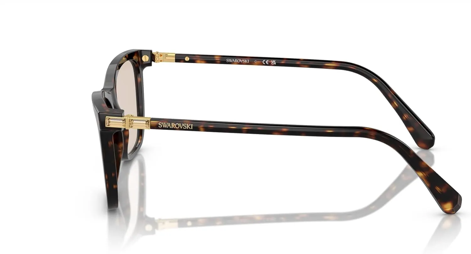 Swarovski Women's Sk6004 Rectangular Sunglasses