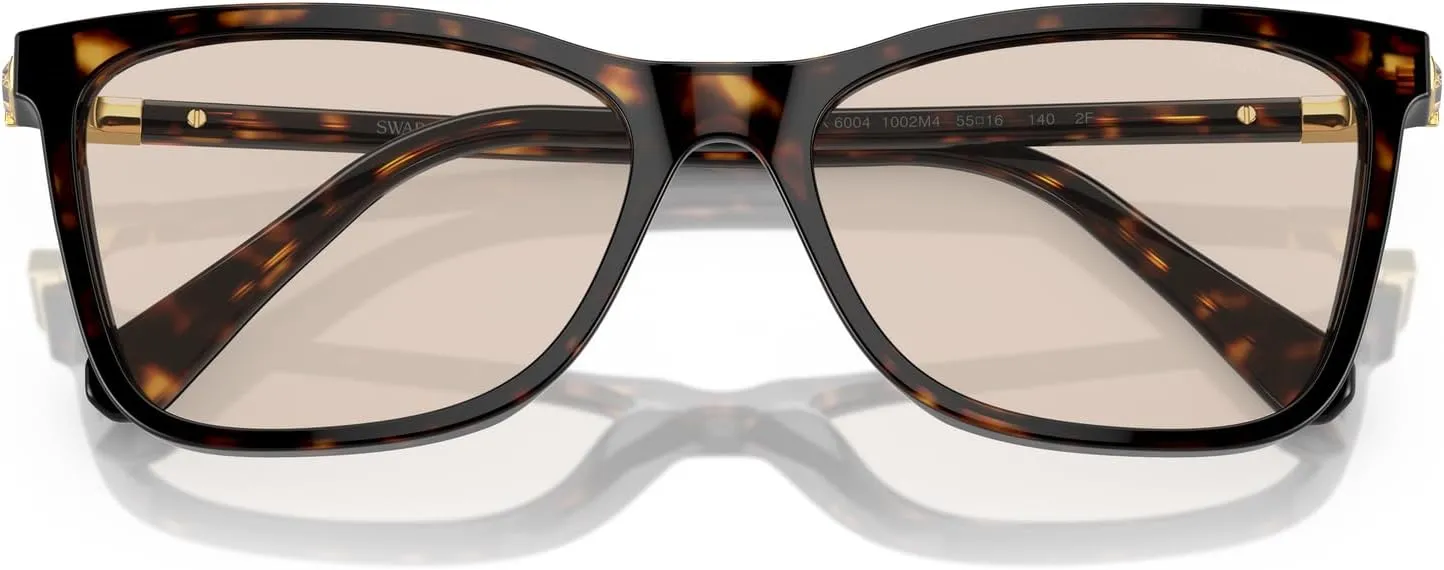 Swarovski Women's Sk6004 Rectangular Sunglasses
