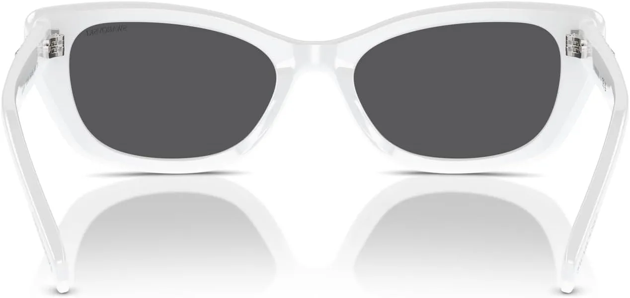 Swarovski Women's Sk6019f Low Bridge Fit Oval Sunglasses