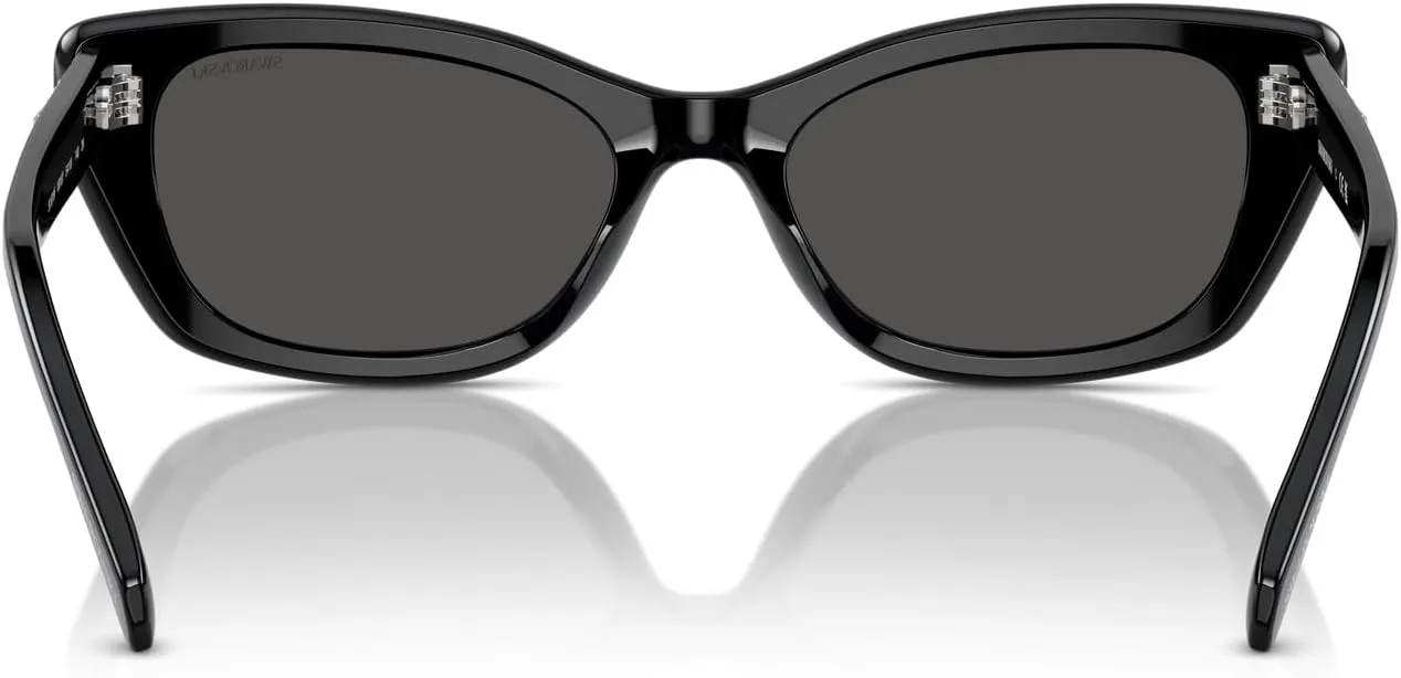 Swarovski Women's Sk6019f Low Bridge Fit Oval Sunglasses